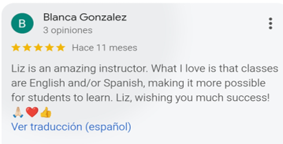 Opinión alumno